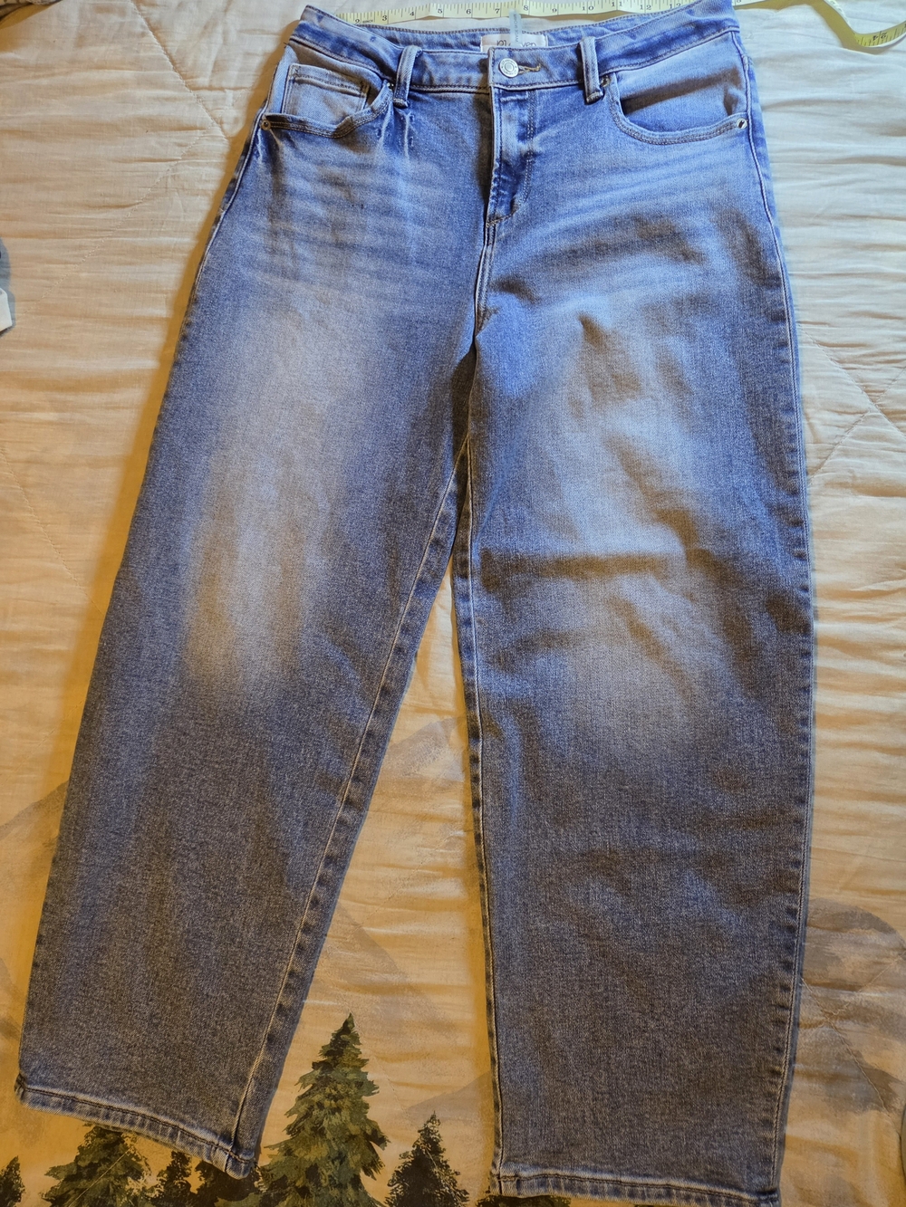 J2 eleven By Risen Straight Leg Jeans in Blue Waist 28 Like New